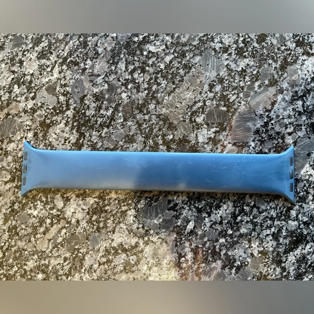 Apple Watch Anchor Blue Solo Loop Band Size 7 Sport Silicone OEM Gift
